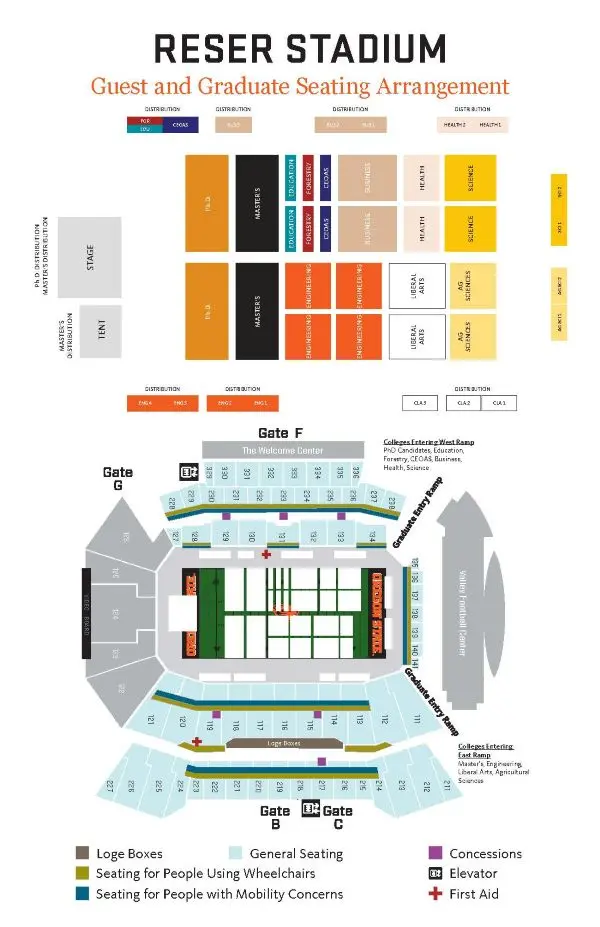 2026 graduate layout